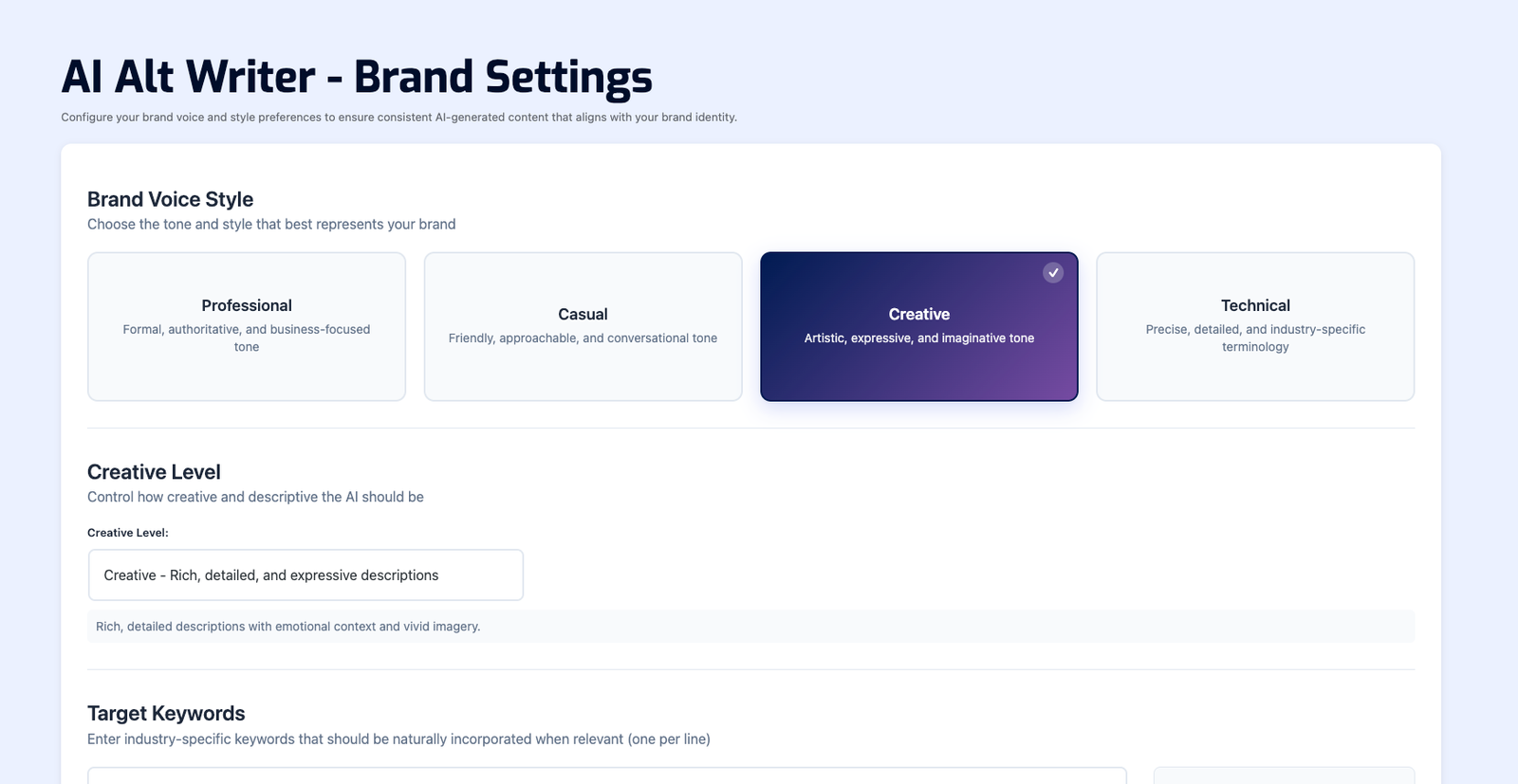 What’s New in AI Alt Writer – Smarter, Faster & Fully Customizable