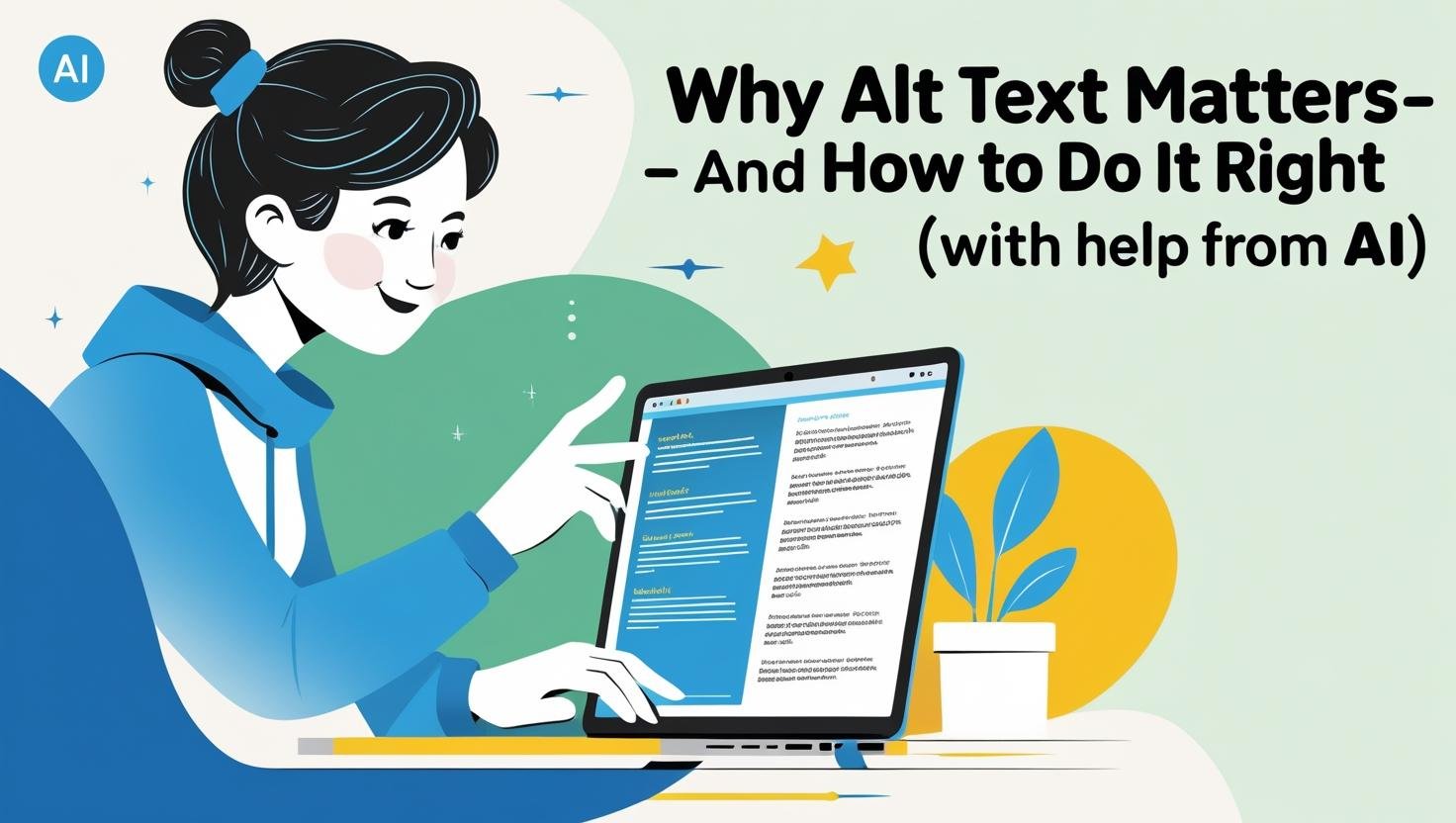 Why Alt Text Matters – And How to Do It Right (With Help from AI)